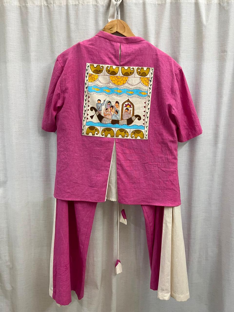 Ramana Handcrafted Boat Story Co-ord Set